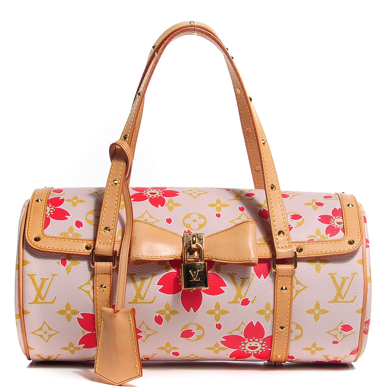 Louis Vuitton Monogram Cherry Blossom Papillon Red Creme 1 of 9