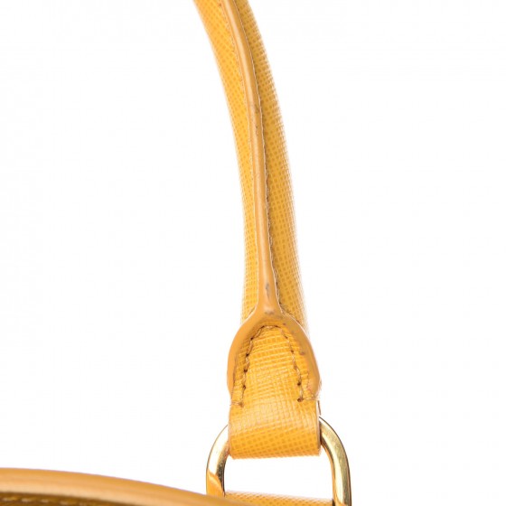 Prada Saffiano Lux Parabole Tote Mimosa 12 of 19