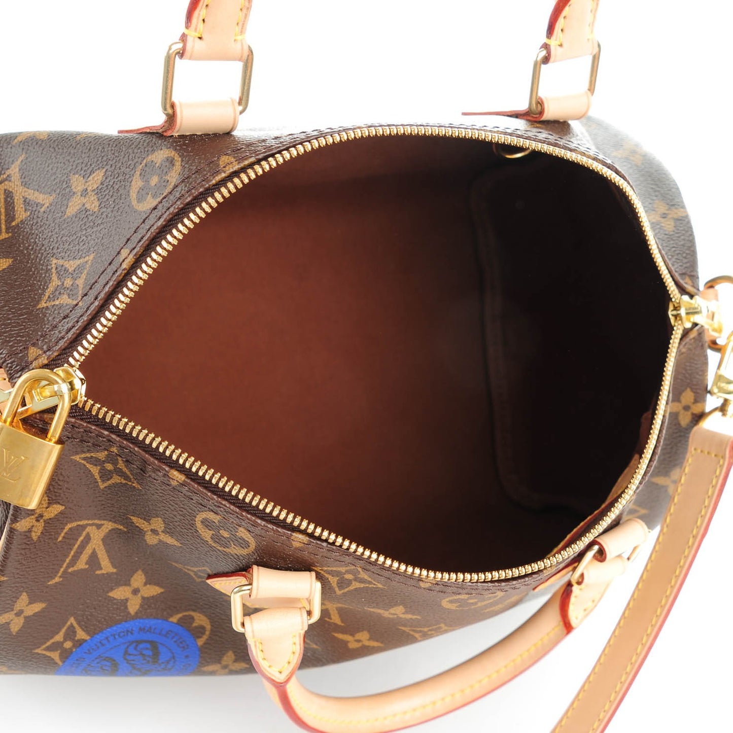 Monogram World Tour Speedy Bandouliere 30