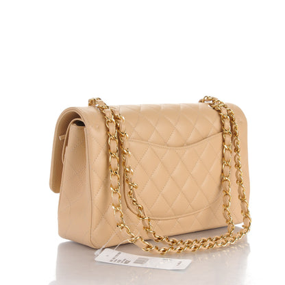Chanel Caviar Quilted Medium Double Flap Beige Clair 3 of 8