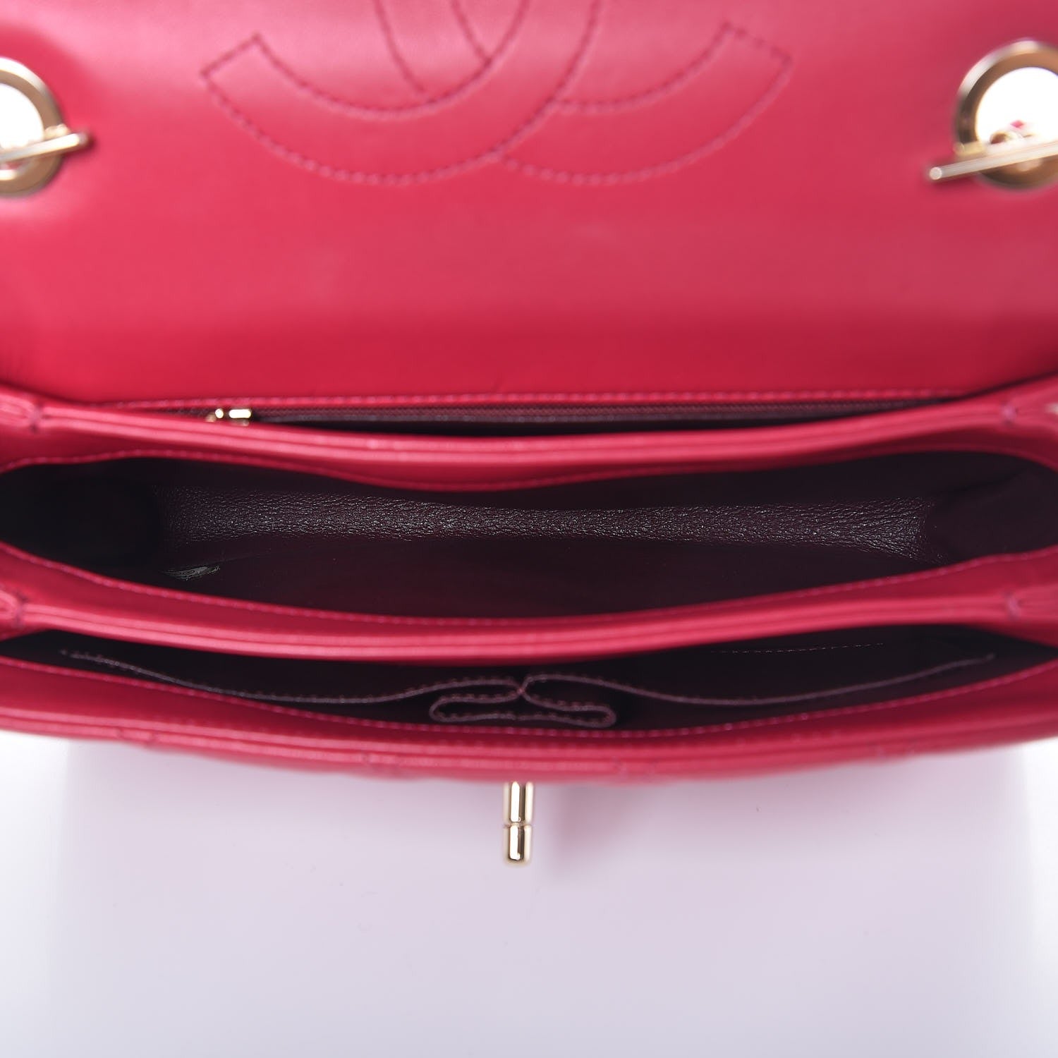 Chanel Lambskin Quilted Small Trendy CC Flap Dual Handle Bag Pink 6 of 9