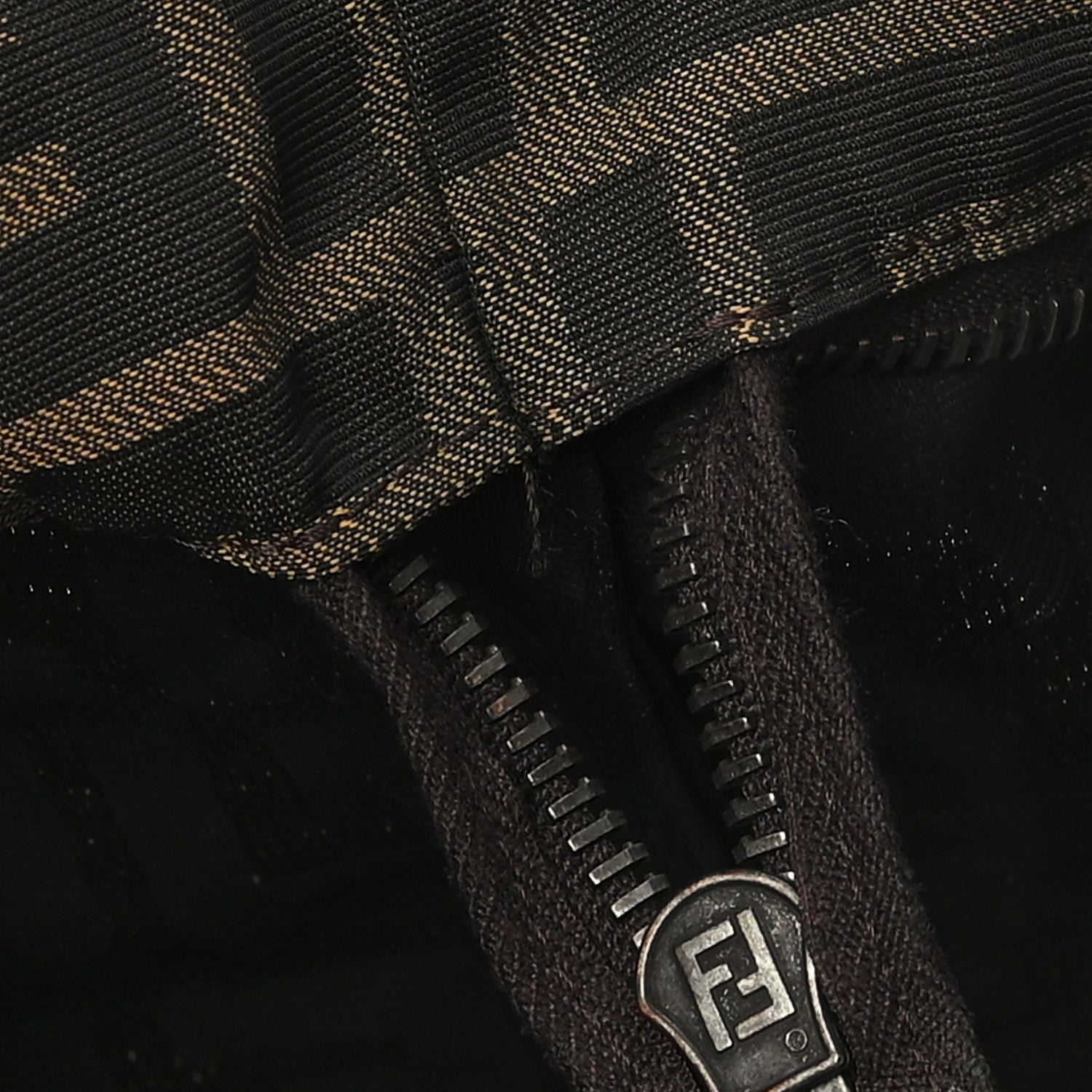 Fendi Zucca Shopping Tote Tobacco 12 of 12