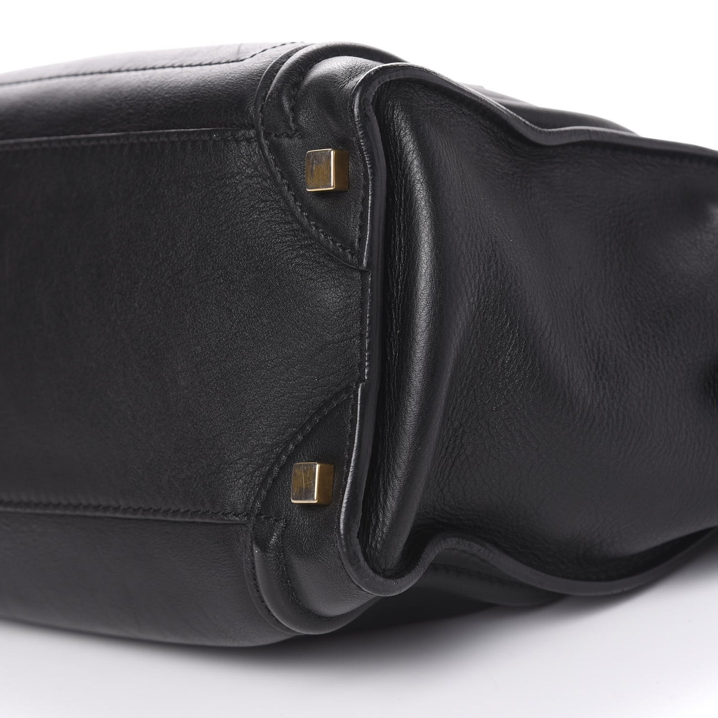 Smooth Calfskin Micro Luggage Black