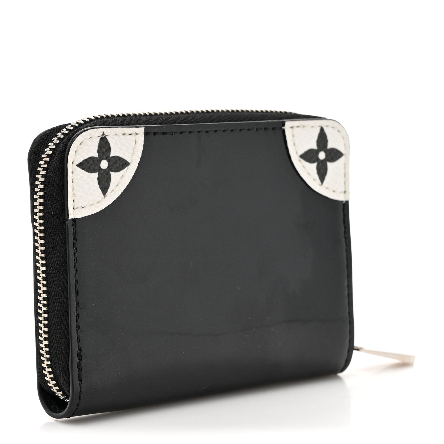 Louis Vuitton Patent Miroir Venice Zippy Coin Purse Black 3 of 8