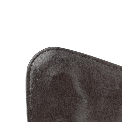 Bottega Veneta Lambskin Small Beak Triangle Flap Shoulder Bag Fondant 12 of 12