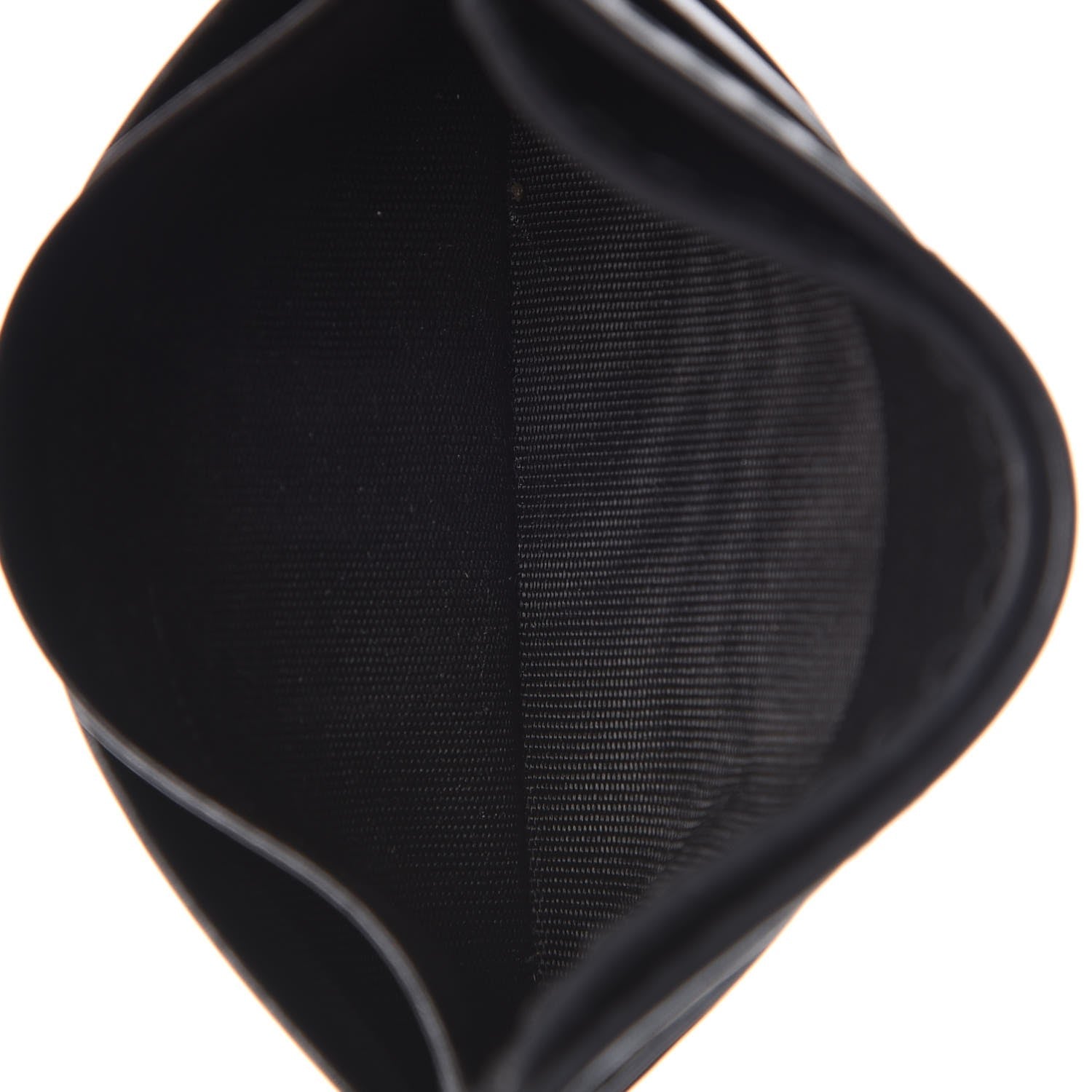 Christian Dior Calfskin D-Fence Card Holder Black 5 of 12