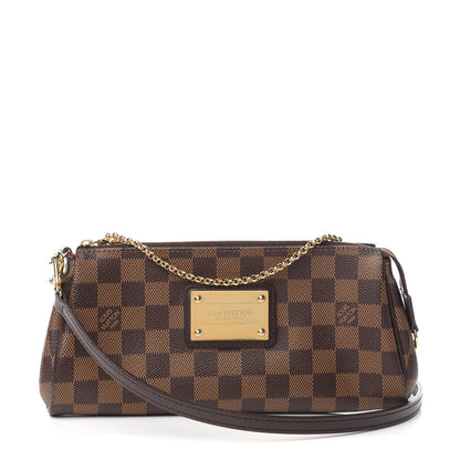 Louis Vuitton Damier Ebene Eva Clutch 1 of 10