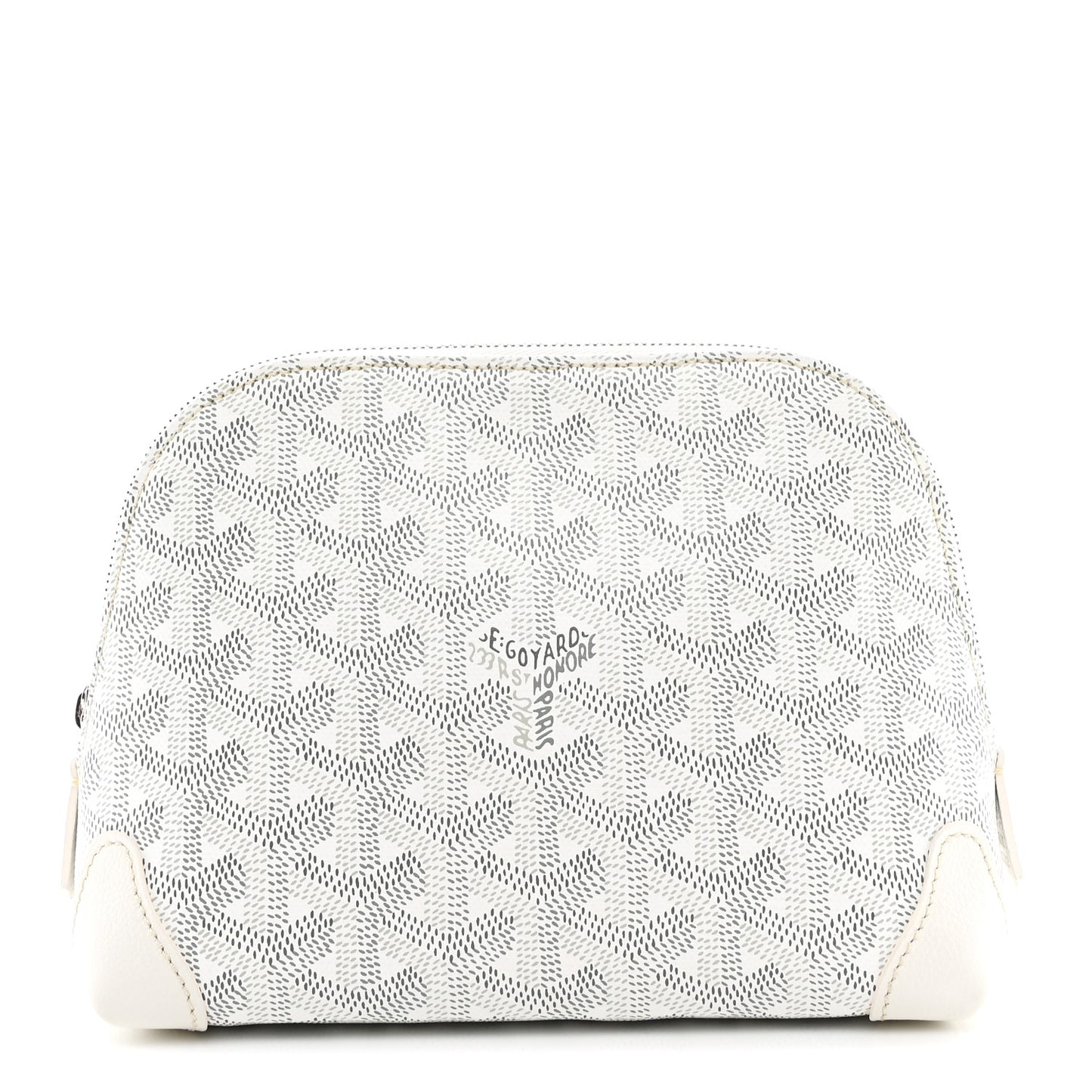 Goyardine Vendome Toiletry Pouch White