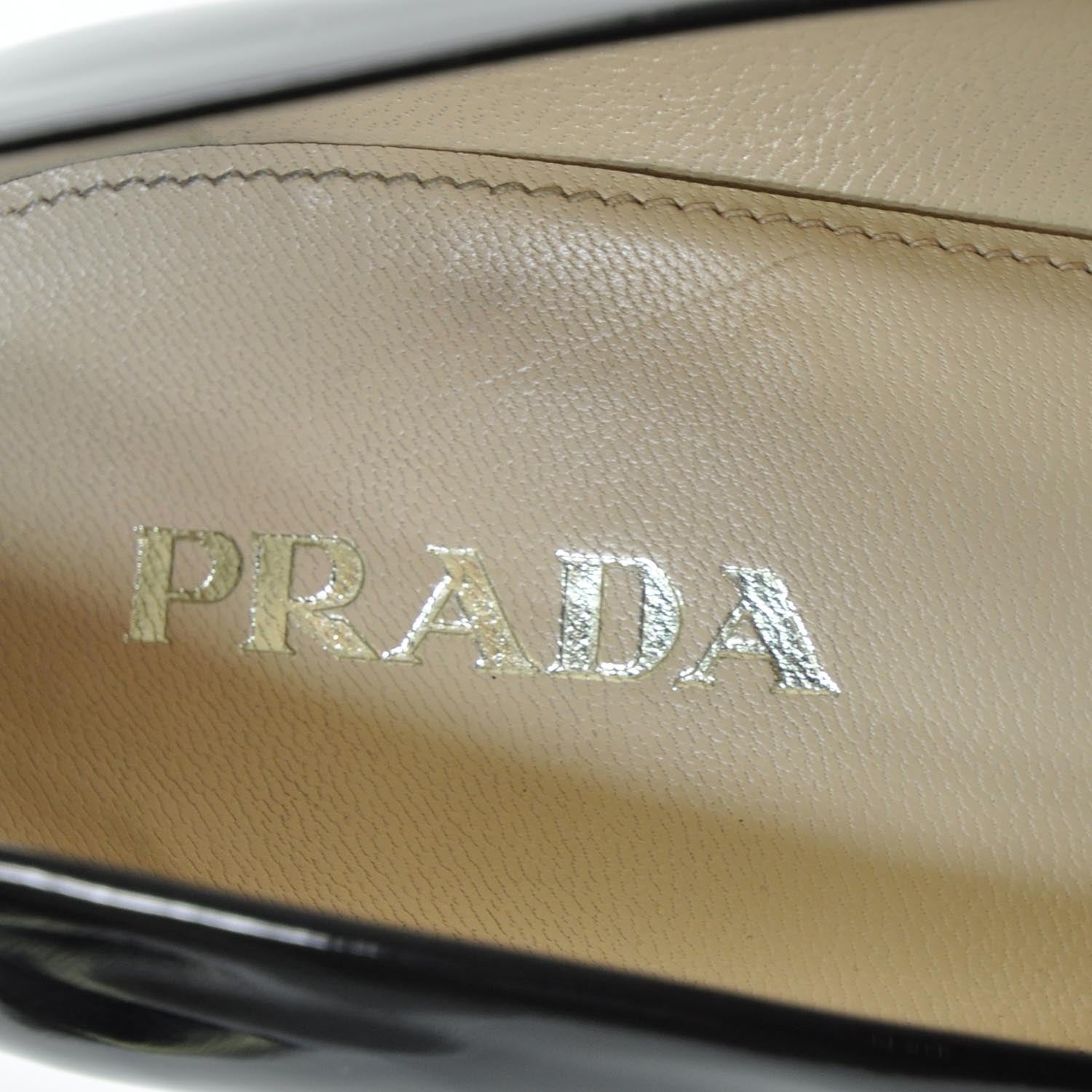 Prada Vernice Bow Pumps 38 Bordeaux 7 of 9