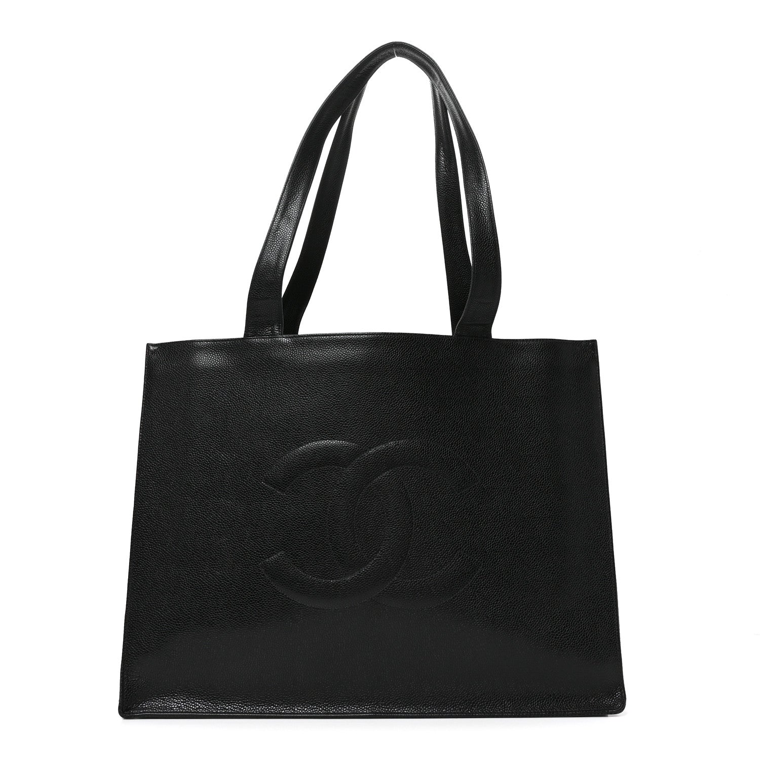 Chanel Caviar CC Tote Black 1 of 10