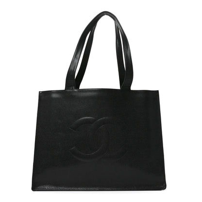 Chanel Caviar CC Tote Black 1 of 10