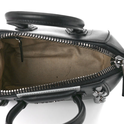 Givenchy Smooth Calfskin Mini Chain Weave Antigona Black 5 of 12
