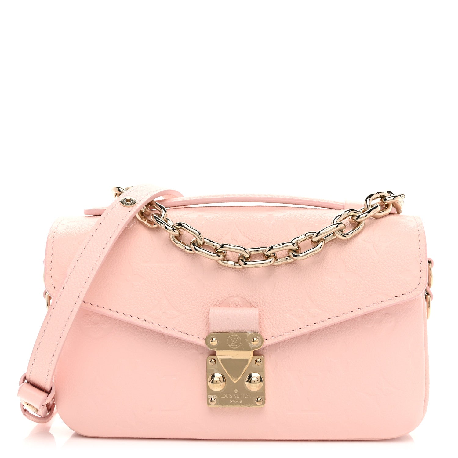 Louis Vuitton Empreinte Pochette Metis East West Pink Opale 1 of 9
