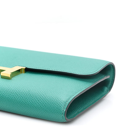 Hermes Epsom Constance Long To Go Wallet Vert Verone 10 of 10