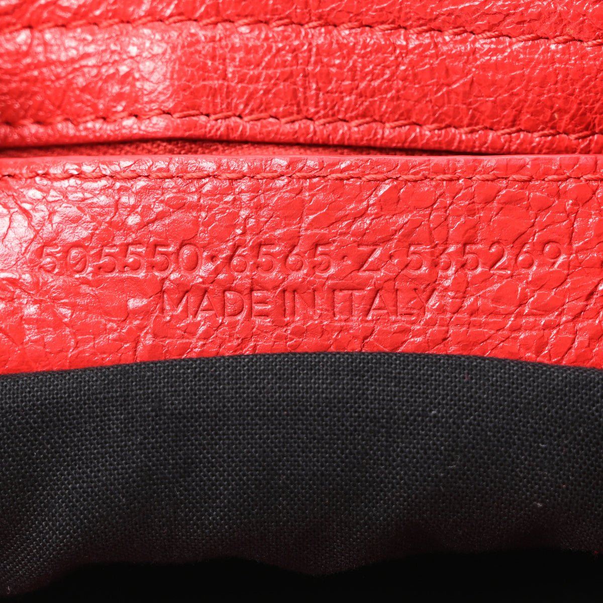 Balenciaga Agneau Classic Hardware City Rouge Tango 7 of 11