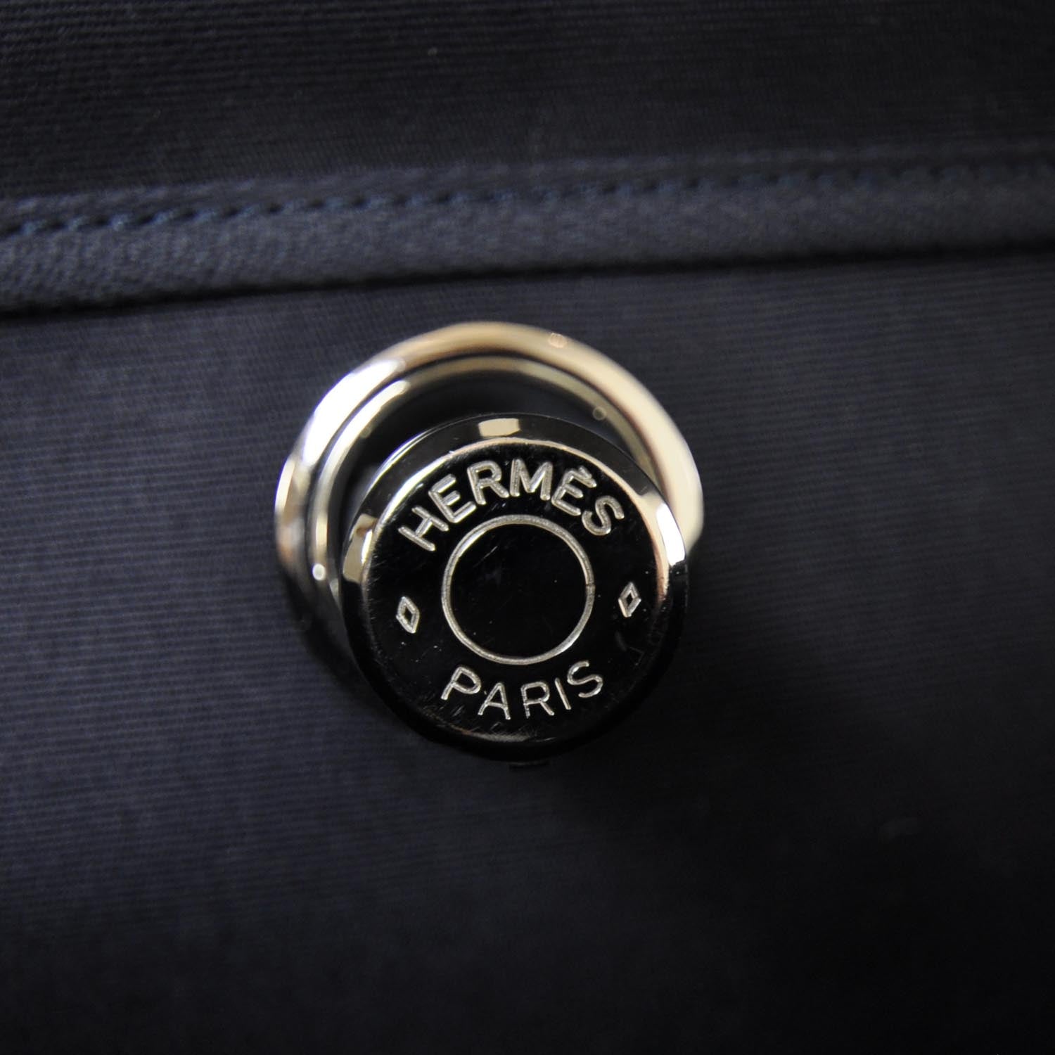 Hermes Toile Herbag Navy Bleu 7 of 10