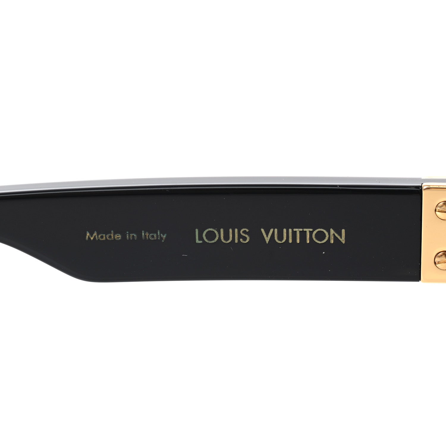 Louis Vuitton Acetate LV Treasure Sunglasses Z1530E Black 5 of 7