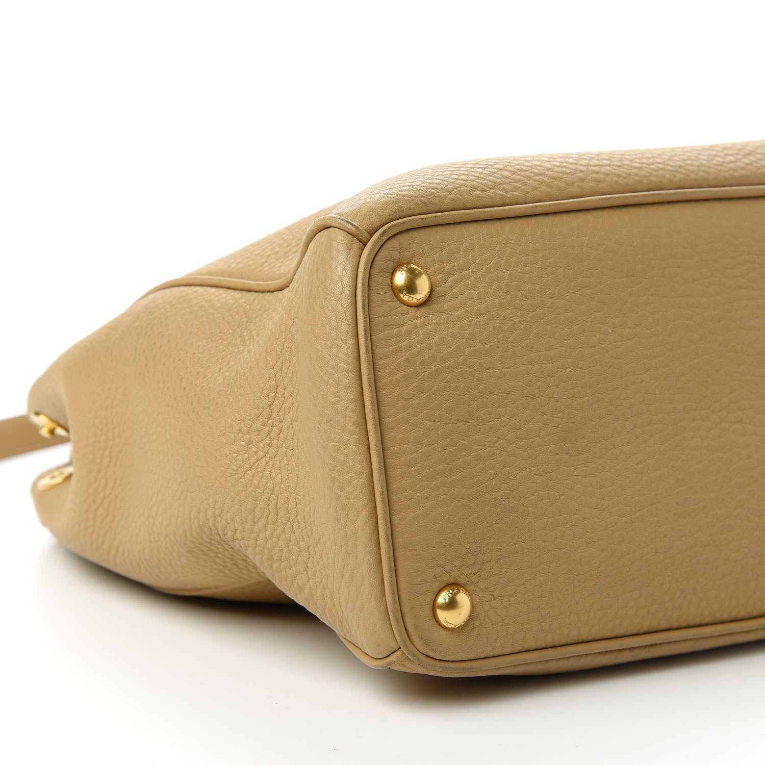 Prada Vitello Daino Zip Tote Sughero 6 of 12