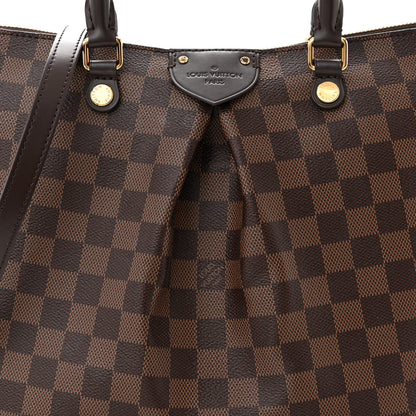 Louis Vuitton Damier Ebene Siena MM 8 of 10