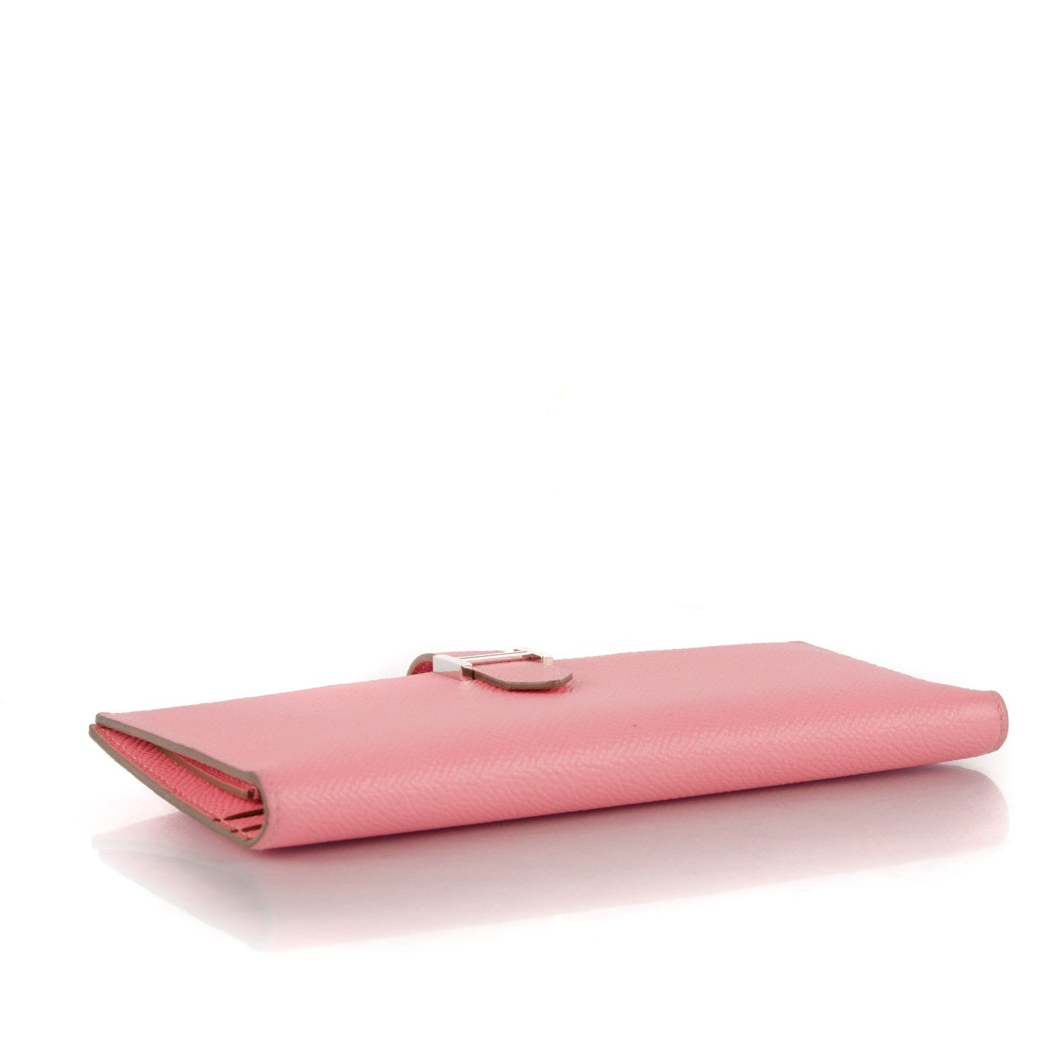 Hermes Epsom Bearn Gusset Wallet Rose Confetti 4 of 7