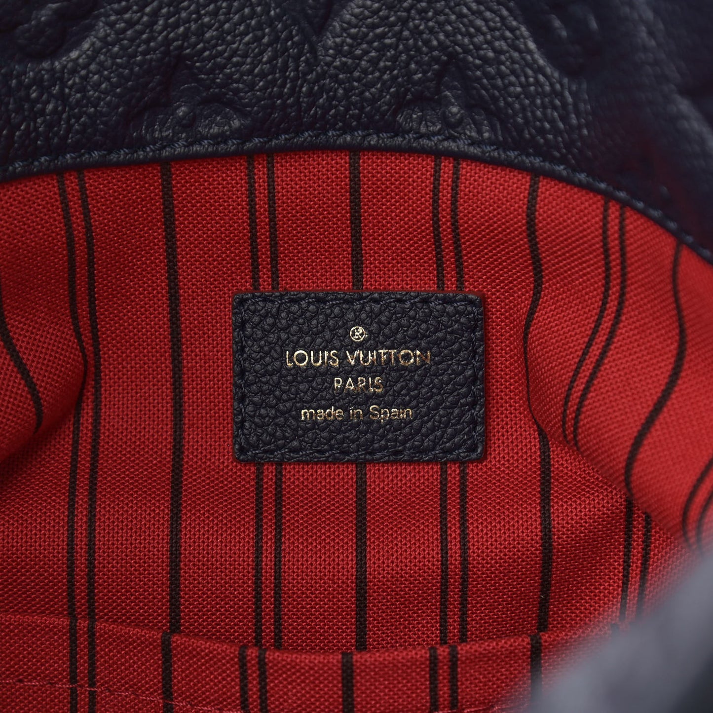 Empreinte Artsy MM Marine Rouge