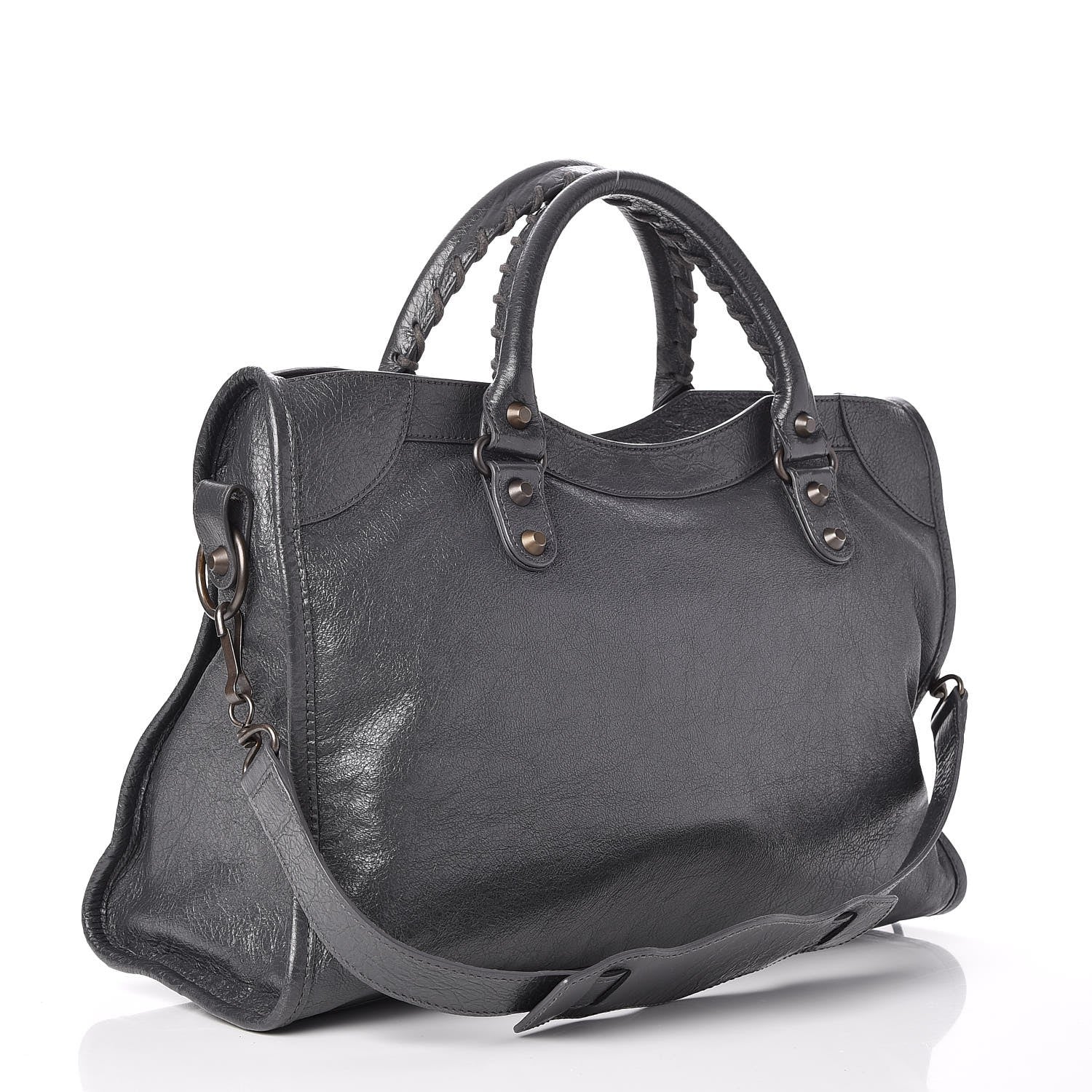 Balenciaga Agneau Classic Hardware City Gris Fossile 4 of 8