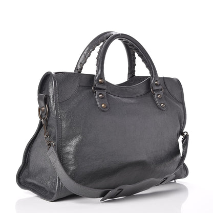 Balenciaga Agneau Classic Hardware City Gris Fossile 4 of 8