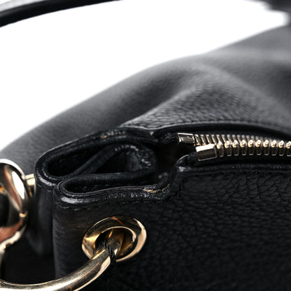 Gucci Pebbled Calfskin Large Soho Hobo Black 15 of 15