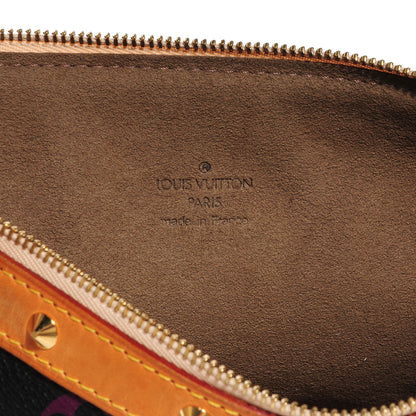 Louis Vuitton Monogram Multicolor Pochette Accessories Black 6 of 8