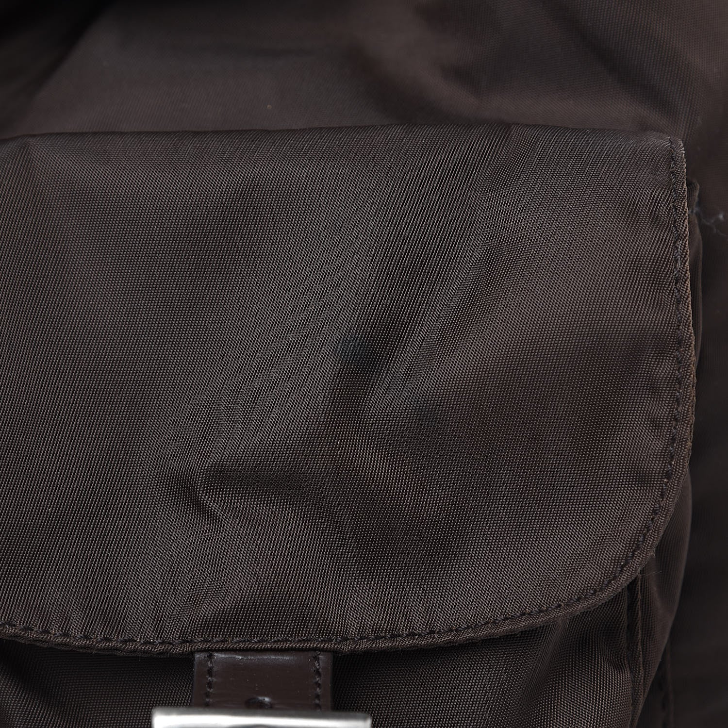 Prada Tessuto Nylon Medium Vela Backpack Ebano 12 of 12