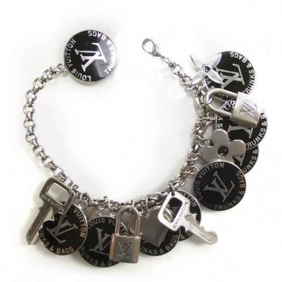 Louis Vuitton Trunks and Bags Breloques Bracelet Black 1 of 5