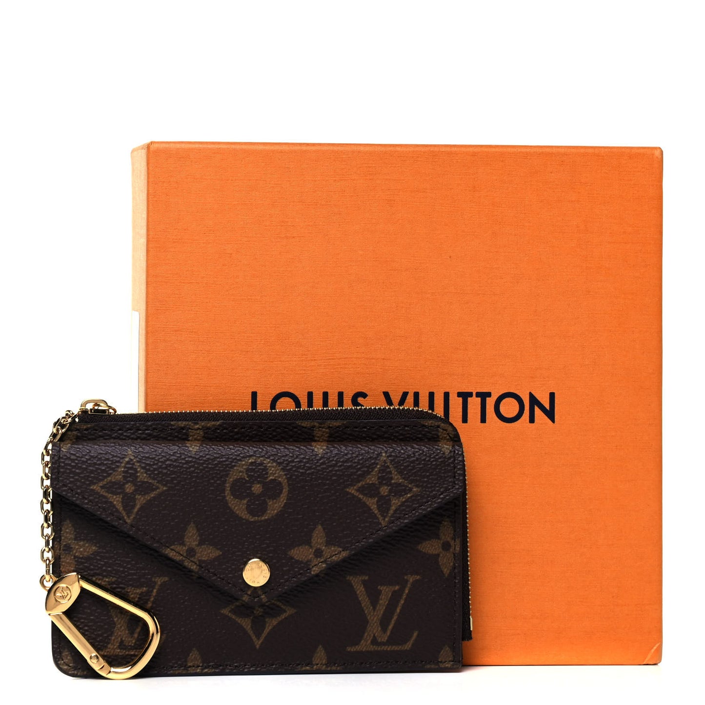 Monogram Recto Verso Card Holder Black