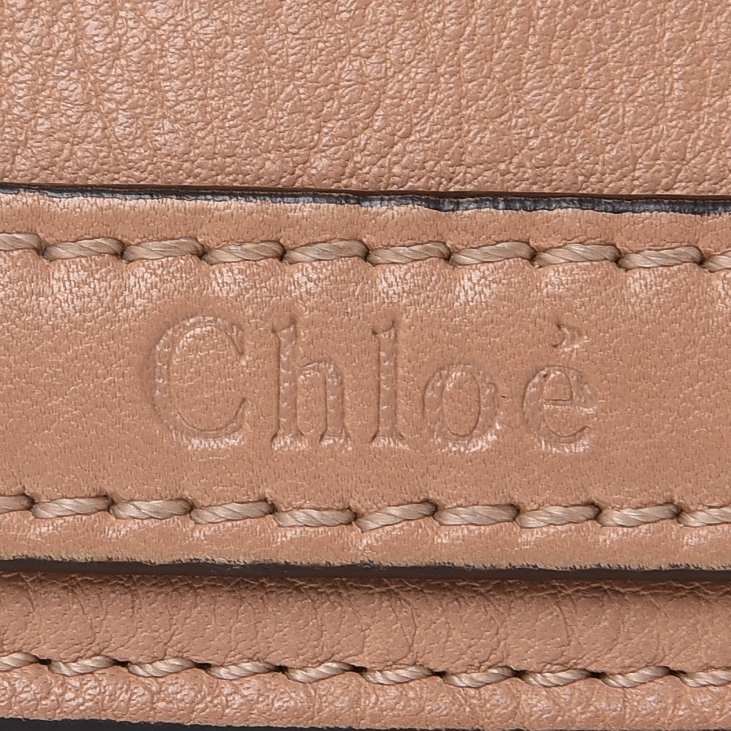 Chloe Calfskin Suede Small Nile Bracelet Bag Biscotti Beige 9 of 10