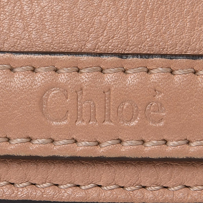Chloe Calfskin Suede Small Nile Bracelet Bag Biscotti Beige 9 of 10