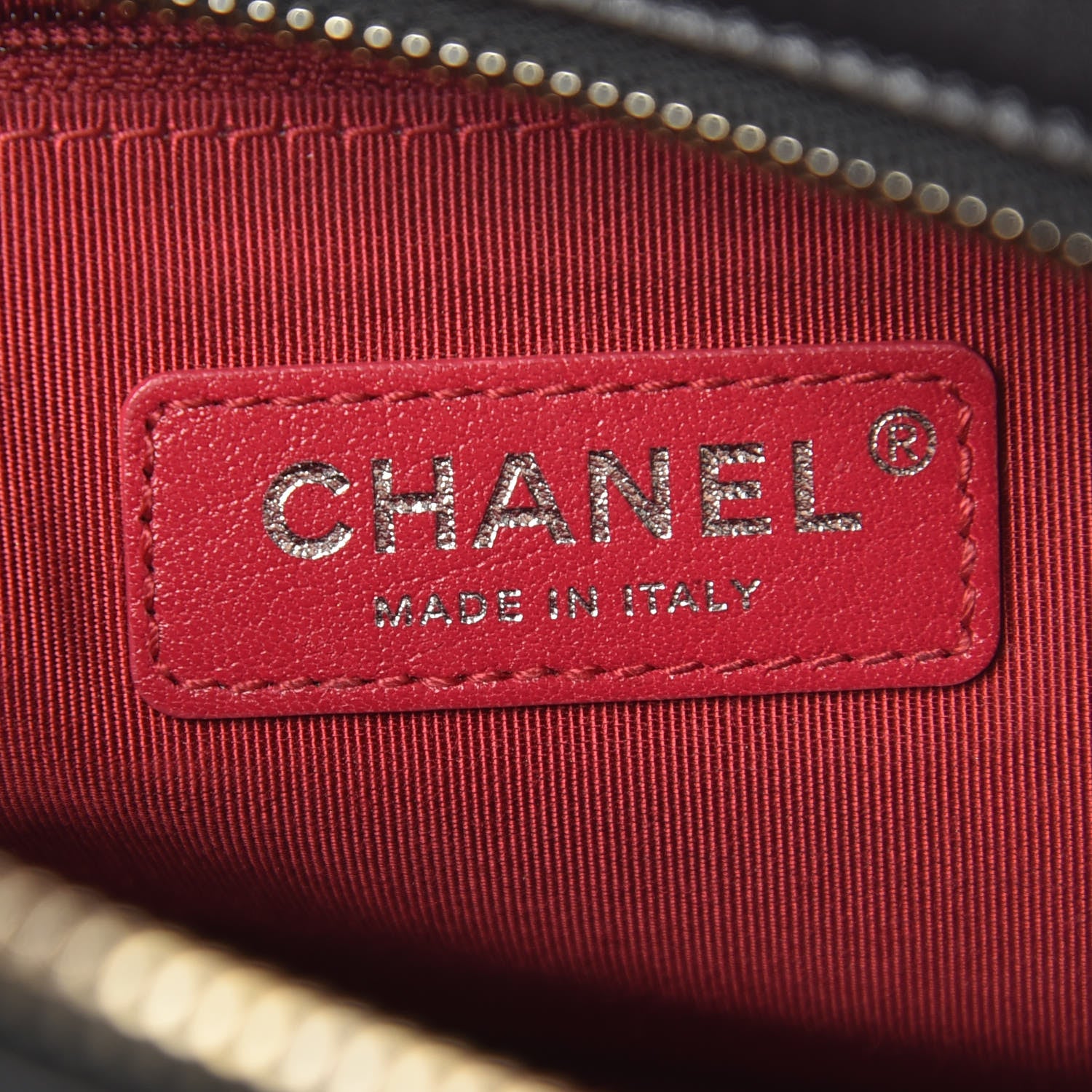 Chanel Aged Calfskin Quilted Medium Gabrielle Hobo Black 10 of 11