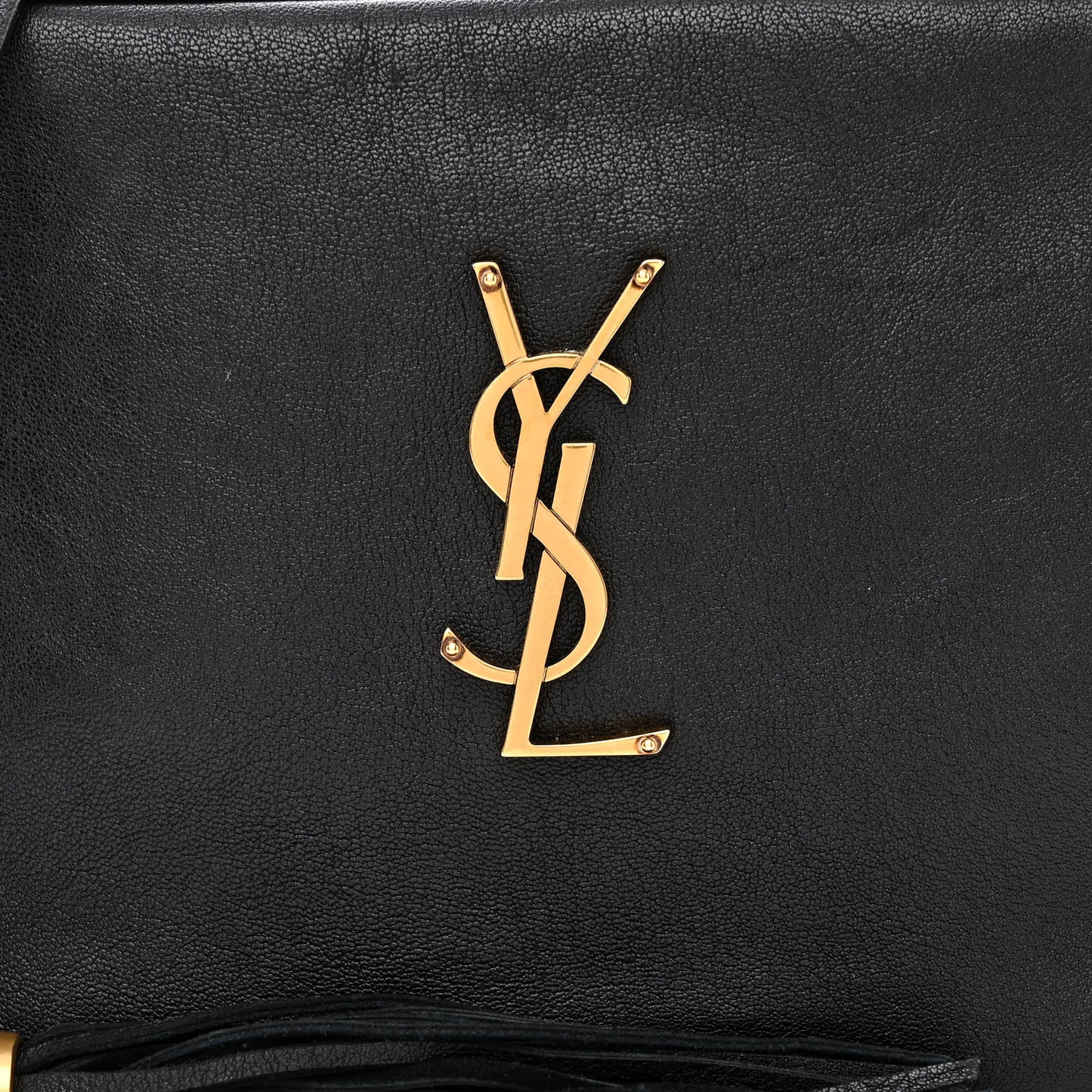 Lambskin Monogram Small Lou Camera Bag Black