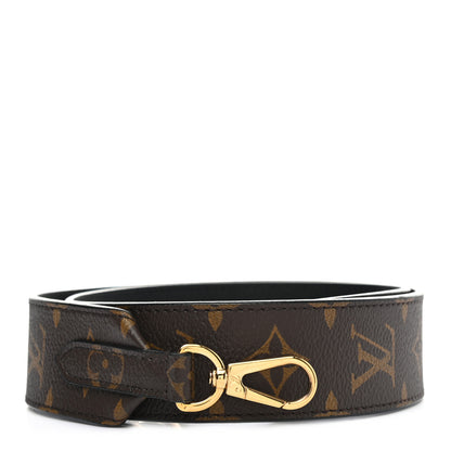 Louis Vuitton Monogram Bandouliere Shoulder Strap Black 1 of 5