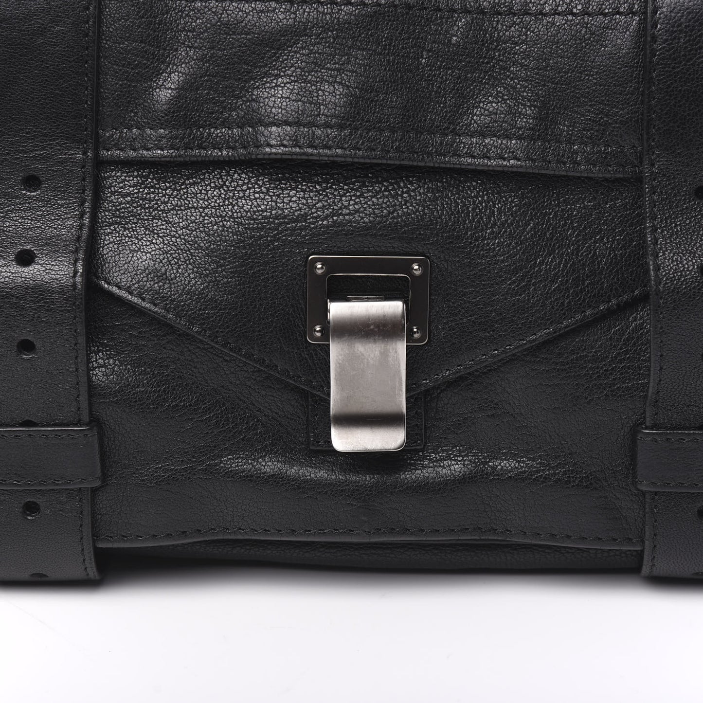 Lambskin Medium PS1 Satchel Black