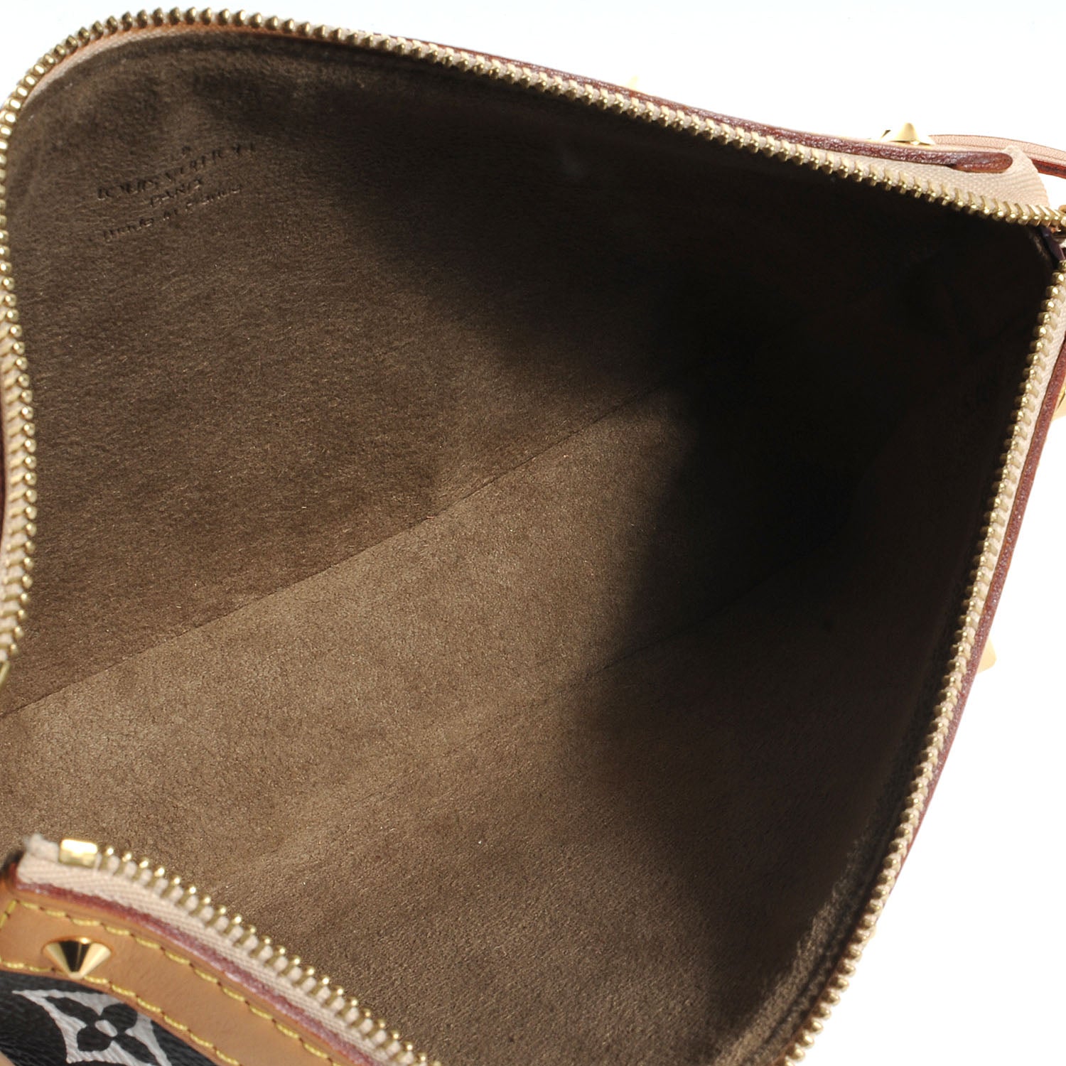 Louis Vuitton Monogram Multicolor Pochette Accessories Black 5 of 7