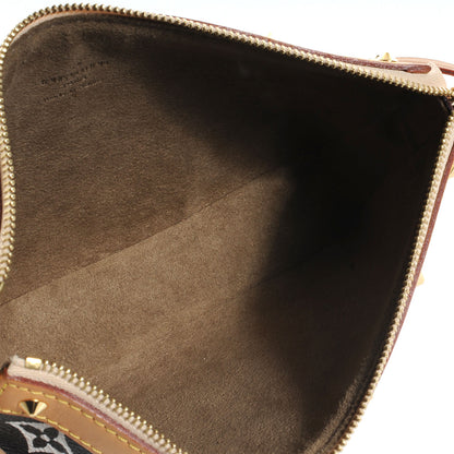 Louis Vuitton Monogram Multicolor Pochette Accessories Black 5 of 7