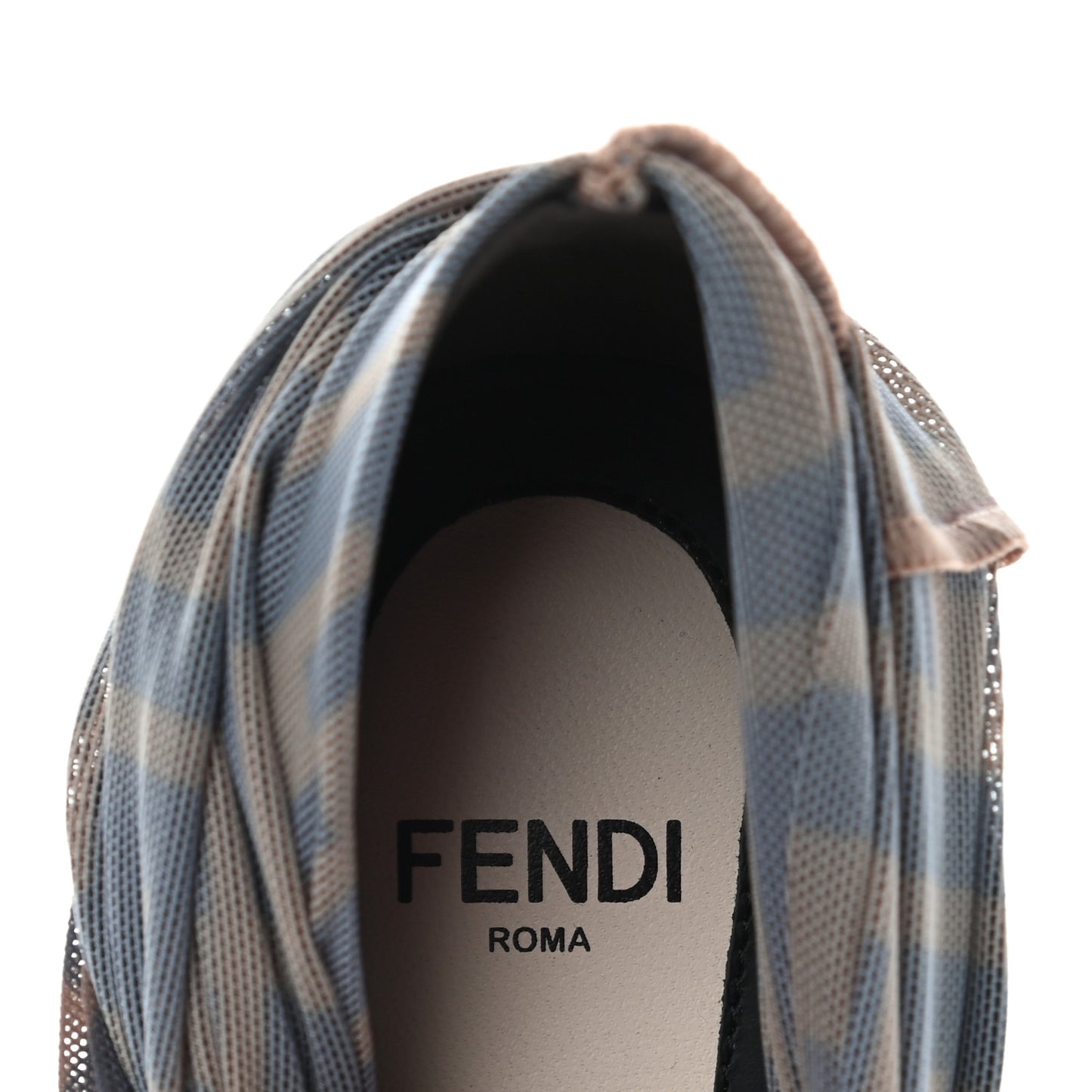 Technical Mesh FF Colibri Low Heel Ankle Boots 37.5 Black Tobacco