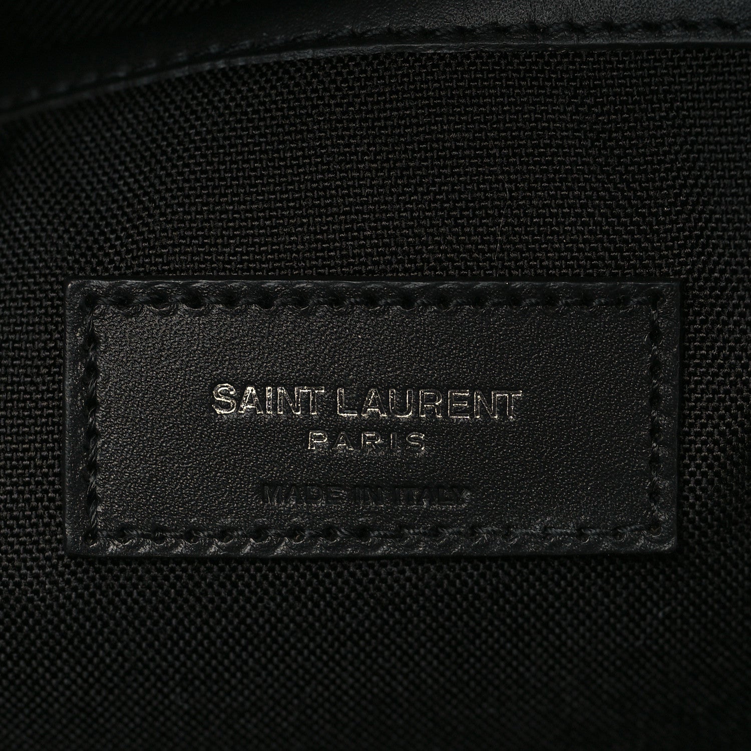 Saint Laurent Canvas SL Playing Cards City Backpack Black 5 of 10