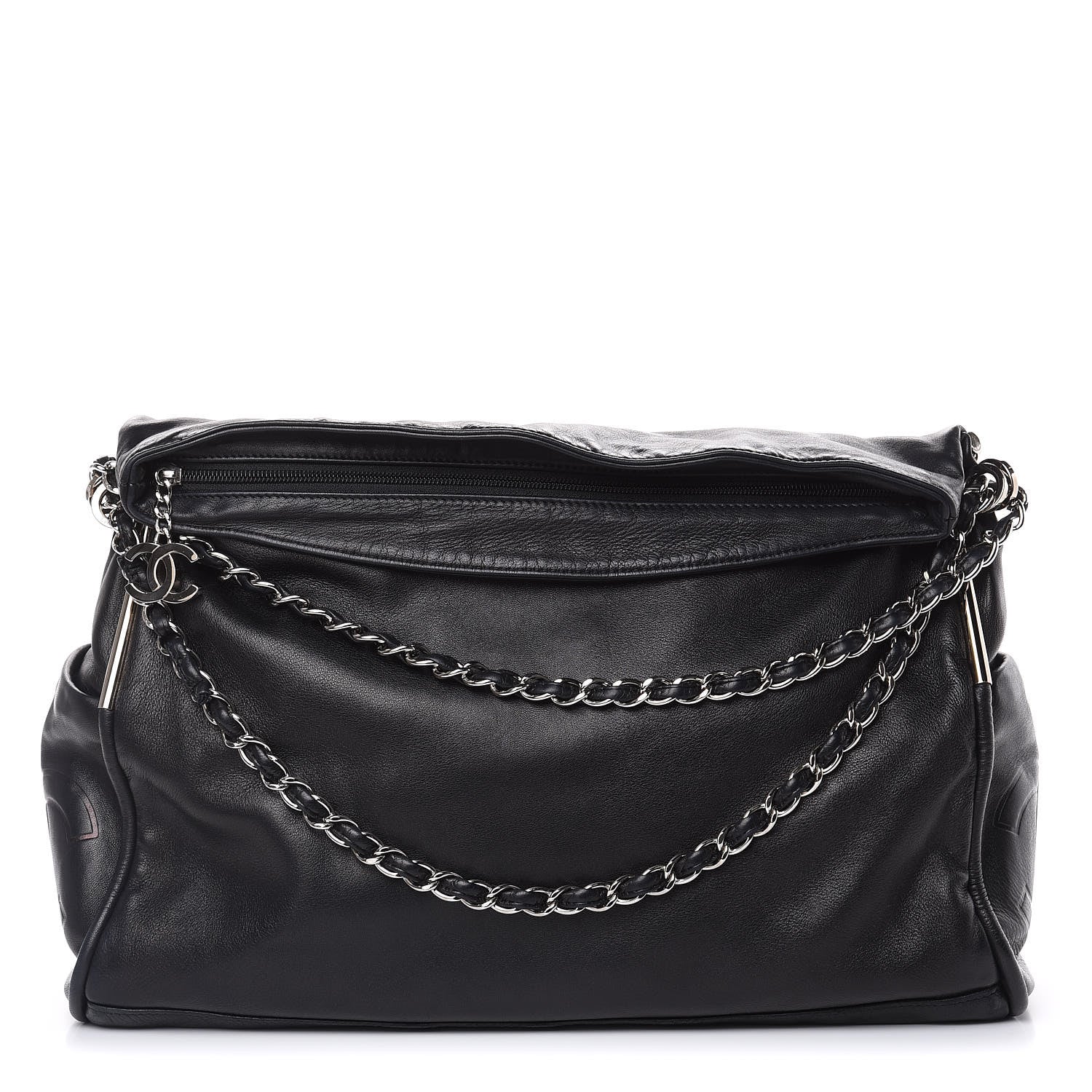 Chanel Lambskin Large Ultimate Soft Tote Black 1 of 17