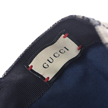 Gucci Monogram Web Baseball Hat S Beige Blue 6 of 10