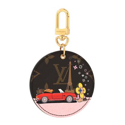 Louis Vuitton Monogram 2019 Christmas Animation Paris Bag Charm Key Ring 1 of 4