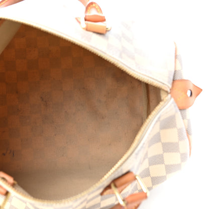 Louis Vuitton Damier Azur Speedy 30 5 of 10