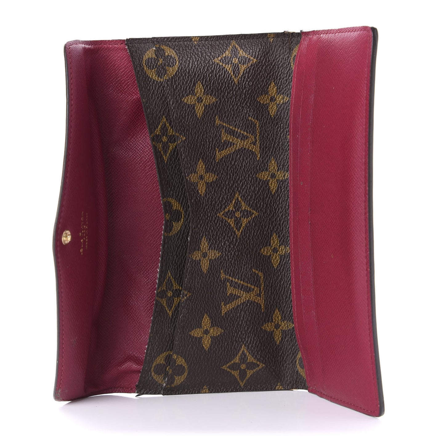 Monogram Josephine Wallet Fuchsia