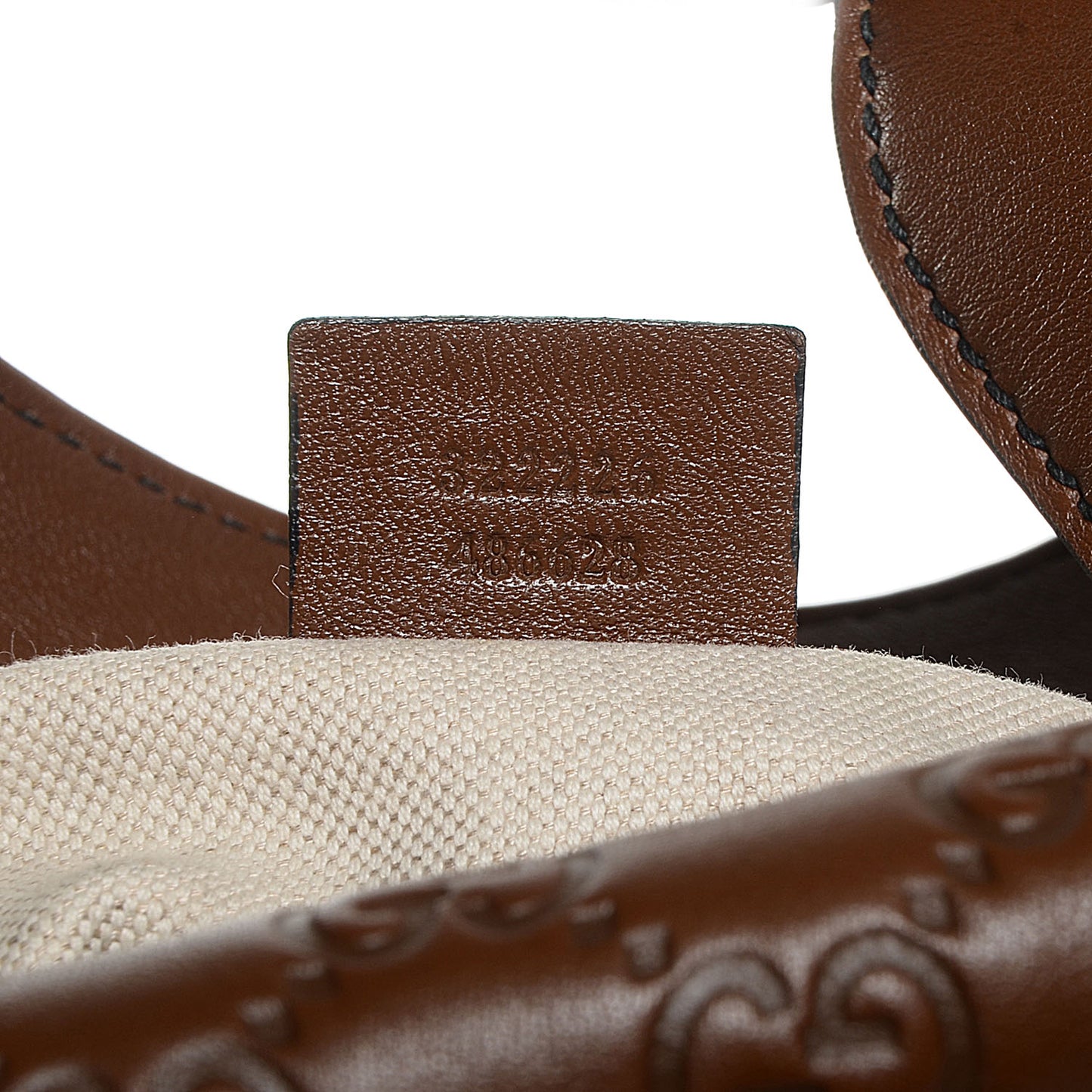 Guccissima Medium Emily Hobo Brown