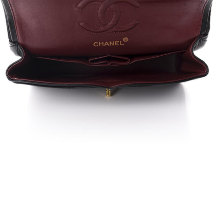 Chanel Lambskin Quilted Small Double Flap Black 5 of 11