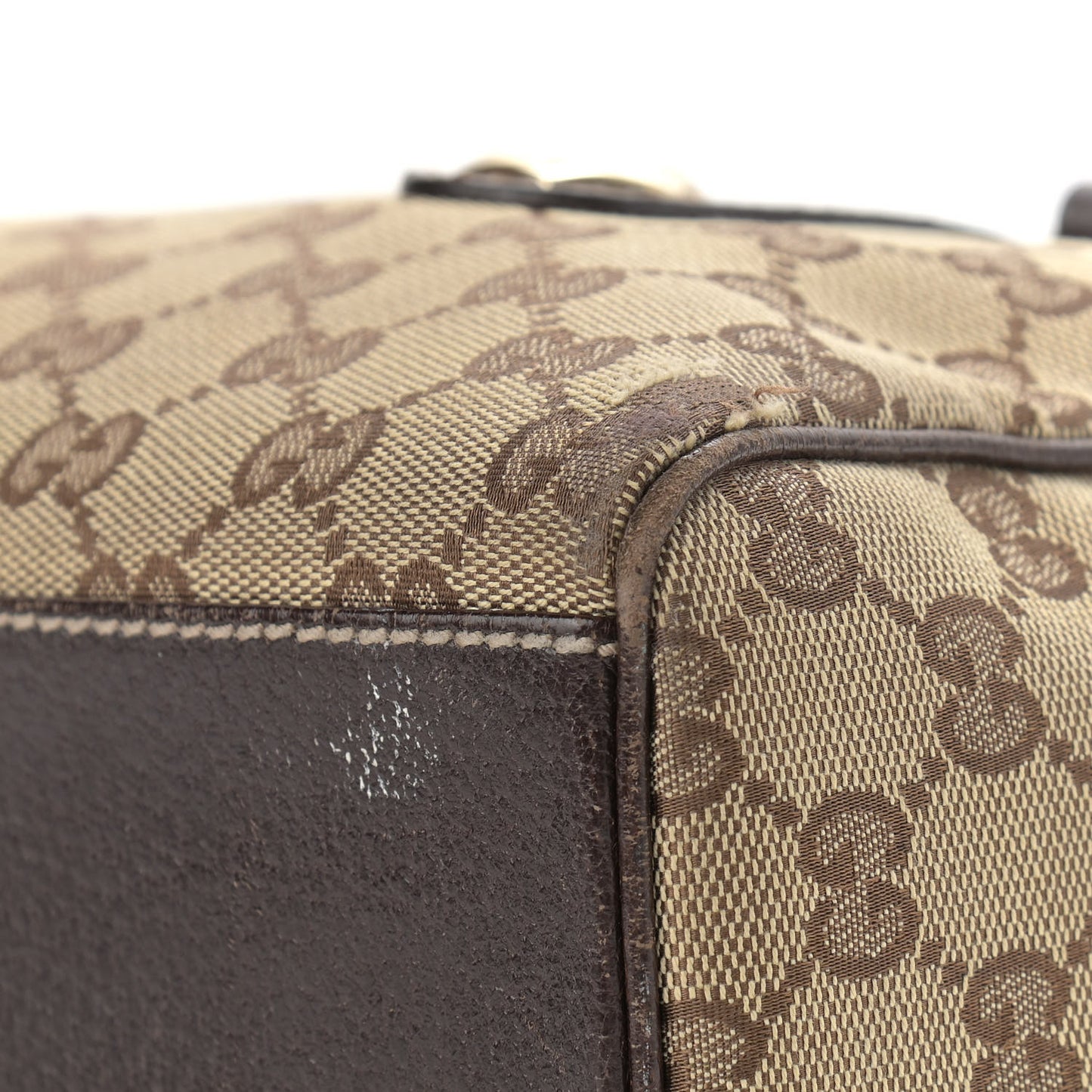 Monogram Small Charmy Boston Dark Brown